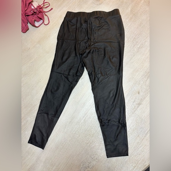 Torrid Black Faux Leather Pants - Picture 3 of 4